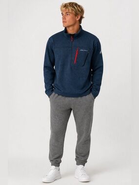 Eddie Bauer First Ascent Men’s Performance Quarter-Zip-size‎ Large